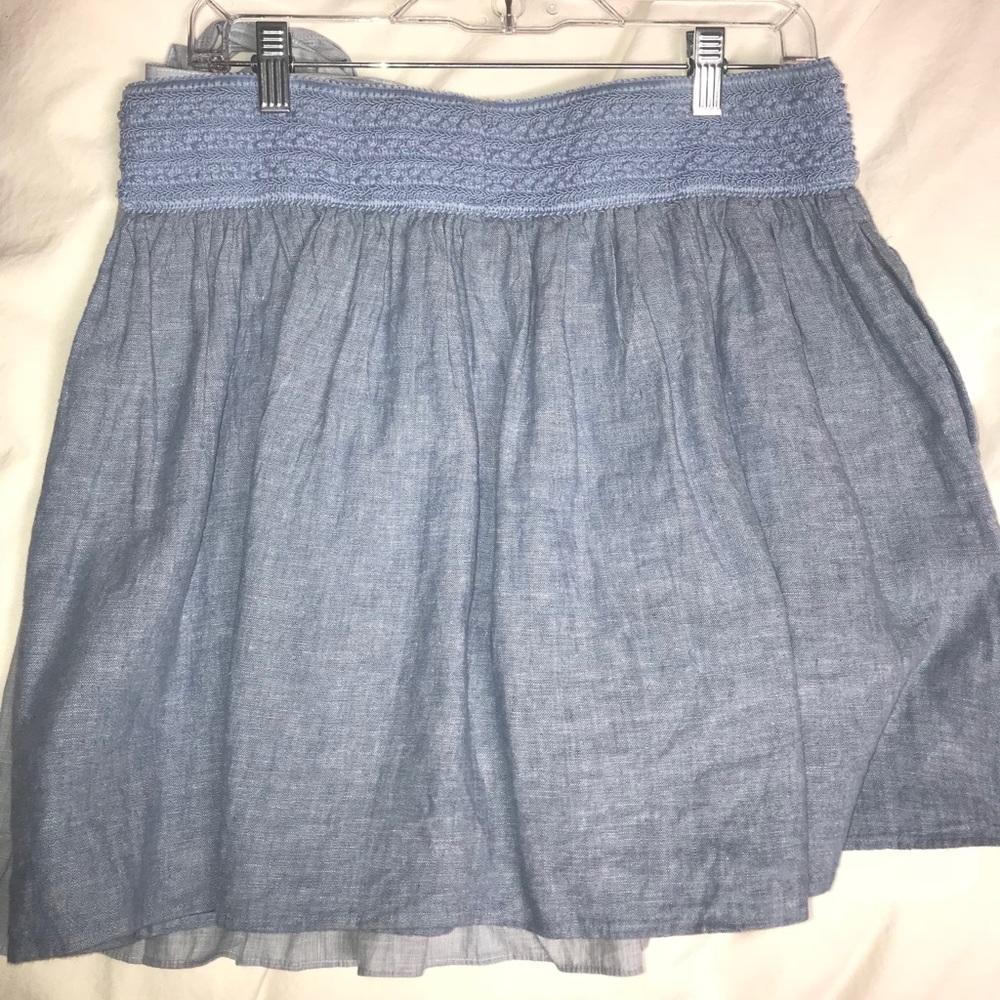 J Crew Chambray Skirt